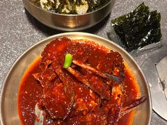 -草家酱蟹炭火烤肉店(珲春南路二店)