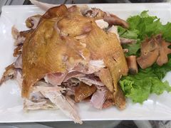 -老码头黑皮肘子锅包肉熏酱水饺(文政街店)