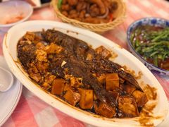 红烧豆腐烩黄鱼-玲珑餐厅(陕西南路店)