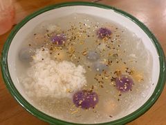 桂花酒酿五彩汤圆冰粉-甜心闲生传统手工冰粉(人民广场店)