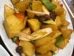 炸土豆块-清真·益鑫羊肉手抓馆(花园北街店)