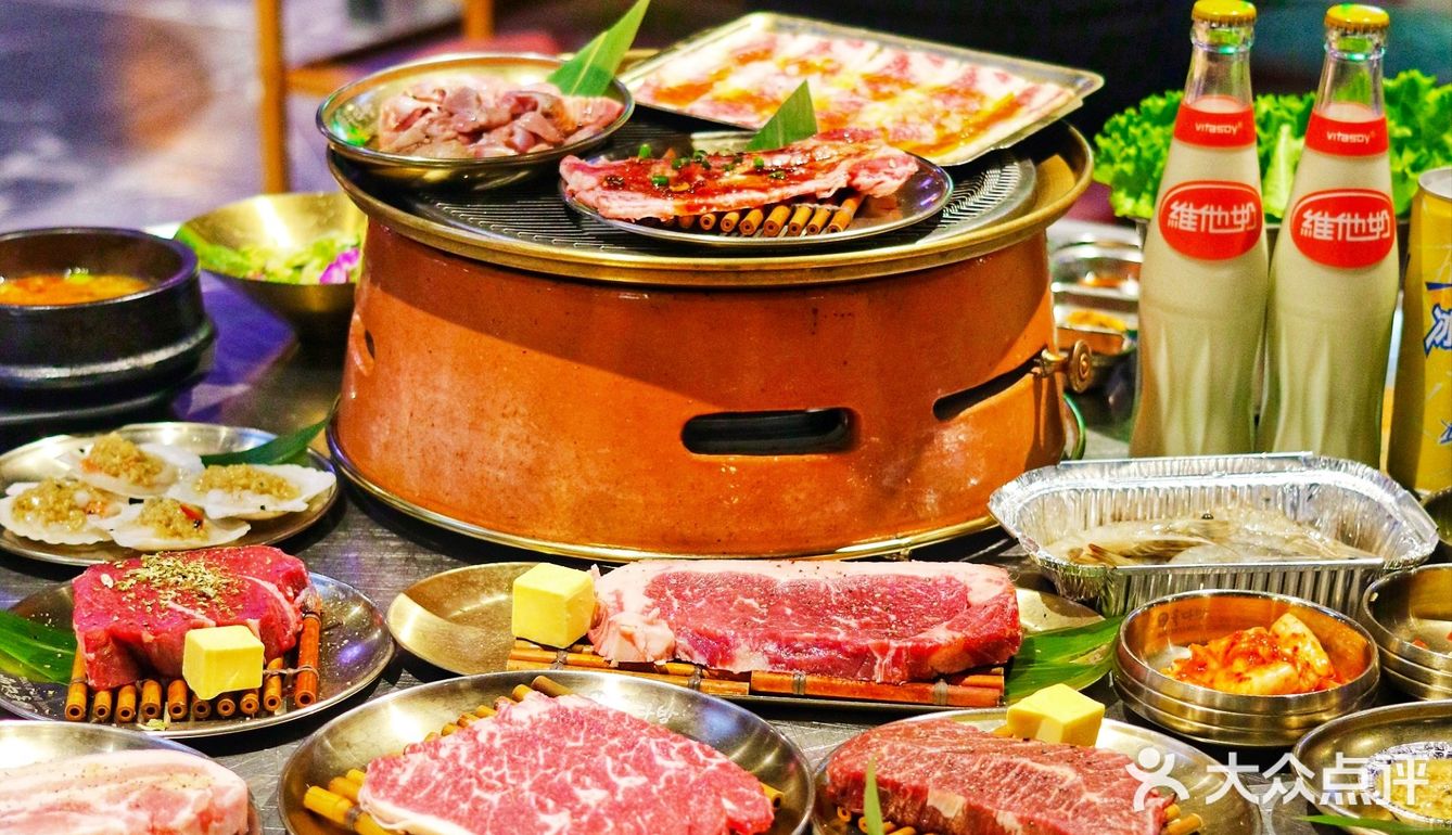 这家自助韩式烤肉店都是好肉肉！大胃王冲！
