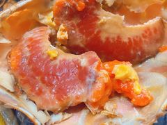看得见的蟹膏-十面欢腾·海鲜面·台式Bistro(长乐路店)