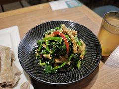 菠菜拌面筋-贯贯吉·清真餐厅(浙江中路店)