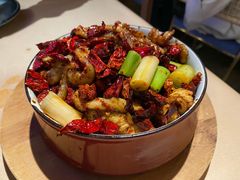 宫爆板筋-山石榴·贵州菜(丰盛里店)