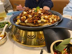 宫保鸡丁烤鱼（清江鱼/斤）-锦尚阁烤鱼(望京新荟城店)