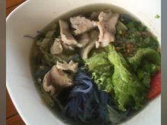 -蝶豆花蓝面条