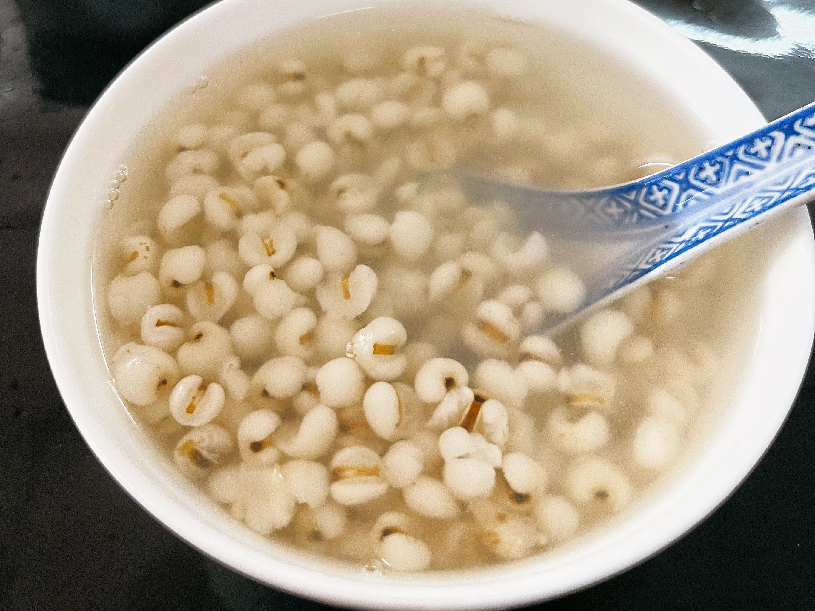 下午来碗薏米甜汤爽歪歪