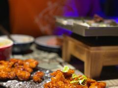 雪花糖醋里脊-绿茶餐厅(松江万达店)