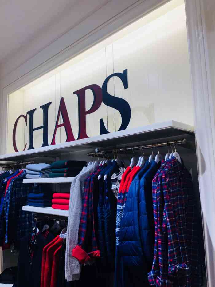 chaps(万象城店"衣服挺适合的,已有3年多在她家购物,喜欢.