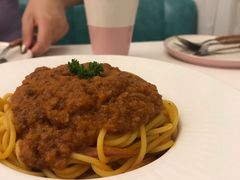 番茄肉酱意面-秀儿家の小确幸花园西餐厅