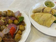 草菇炒牛肉-文记壹心鸡(宝华路店)