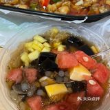 蒜香牛蛙&四果汤