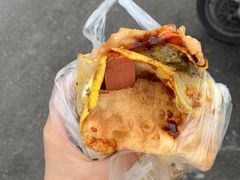 -正宗杂粮煎饼香软鸡蛋饼