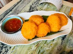 诚实黄金虾饼-浩海火燒雲傣家菜(合生汇店)