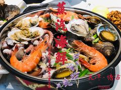 -悦海·家宴·冰花皮皮虾大锅贴(宝龙店)