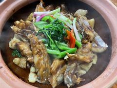 酱香鱼头啫啫煲-侠成水上农庄(工业大道店)