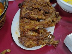 烤羊排-北京龙庆四季香农家饭庄·灶台鱼·碳烤虹鳟鱼(龙庆峡店)