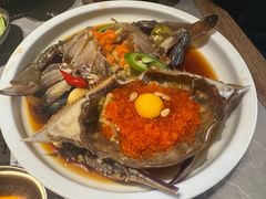 -草家酱蟹炭火烤肉店(珲春南路一店)