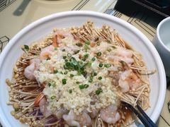 金针菇蒸虾-俏九州·小炒黄牛肉(华润万象汇店)