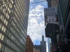 -66号公路起点牌