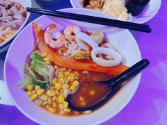 蟹柳海鲜乌冬面-彗星餐厅(香港迪士尼乐园)