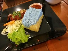 -蝶豆花蓝面条