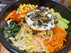 石锅鸡蛋拌饭-朴老五延边大冷面(二道店)