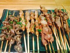 -路边摊小炉子烧烤