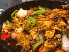 铁板菌香片柳-阿嫂印象·民间江湖菜(大学城店)