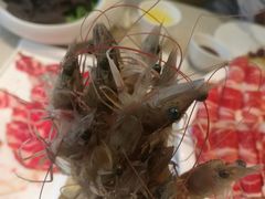 海虾-海上明月海鲜火锅 鲜切牛肉