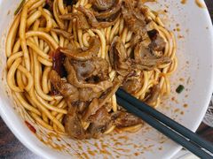 香辣鸡胗热干面-蔡记炸酱热干面(昌里路店)