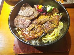 鳗鱼三拼饭-鳗鱼家·深夜食堂(军博店)