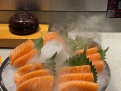 厚切深海三文鱼刺身-万岁寿司(万国店)