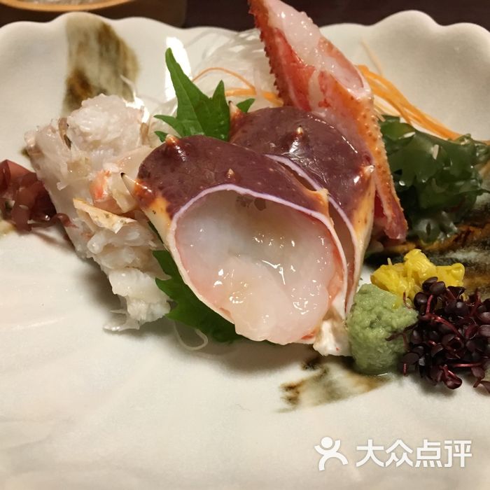 冰雪之门红毛蟹刺身图片-北京日本料理-大众点评网