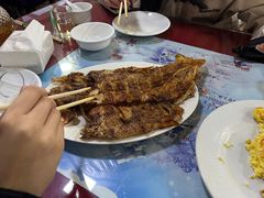 -北京龙庆四季香农家饭庄·灶台鱼·碳烤虹鳟鱼(龙庆峡店)