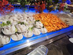 自助取餐区-韩京炭火烤肉自助料理(柯桥万达店)