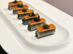 鱼子酱脆皮野菜松板肉-上海滩餐厅(BFC外滩金融中心店)