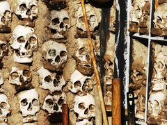 -比如骷髅墙景区