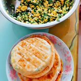 韭菜鸡蛋馅饼