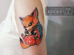 点击看大图 -幸运7纹身刺青Lucky7tattoo