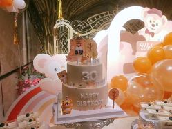 -乐派 派对  甜品台 宝宝宴 气球布置(静安店)