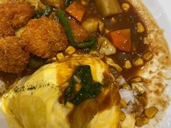 炸鸡块咖喱蛋包饭套餐-池奈·咖喱蛋包饭(熙地港店)