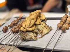 -宝记烧烤·碳锅羊肉·羊蝎子火锅·夜食社(文体路创始店)