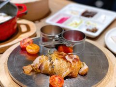 炭烧猪颈肉-小大董·烤鸭(凤凰汇店)