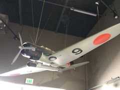 日军神风突击队用不带起落架的自杀式战斗机模型-夏威夷珍珠港