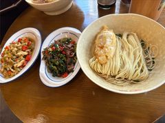 黄瓜皮炒牛肉干拌粉-刘氏三和面馆