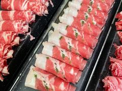 内蒙特色沙葱羊肉卷-海底捞火锅(劲松店)