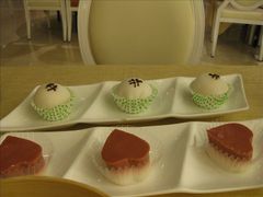 日式雪梅娘、鲜奶红豆糕-唐宫海鲜舫