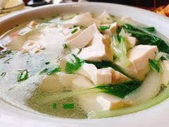 青菜豆腐汤-老根农家饭店
